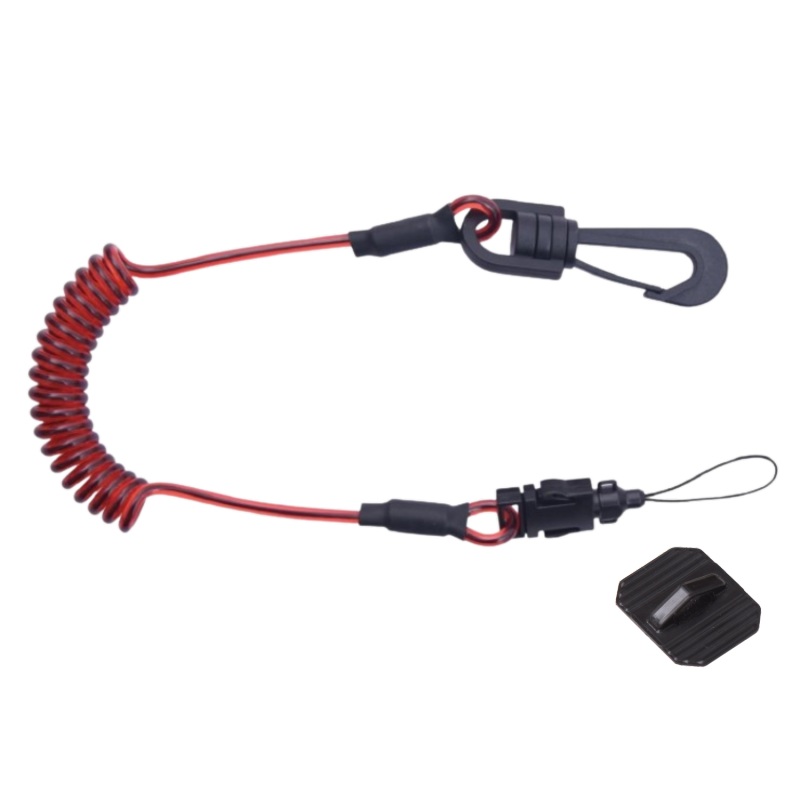 COIL TETHER LANYARD