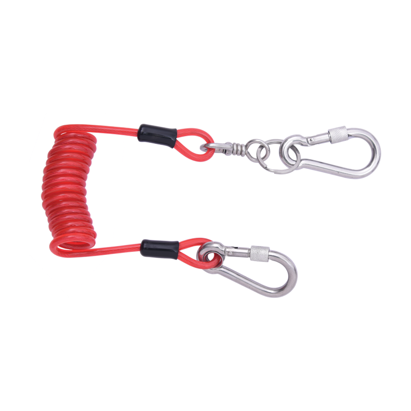 COILED CABLE LANYARD