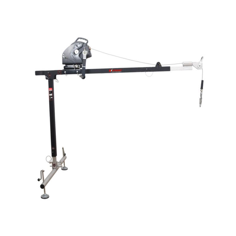 Pole hoist Davit