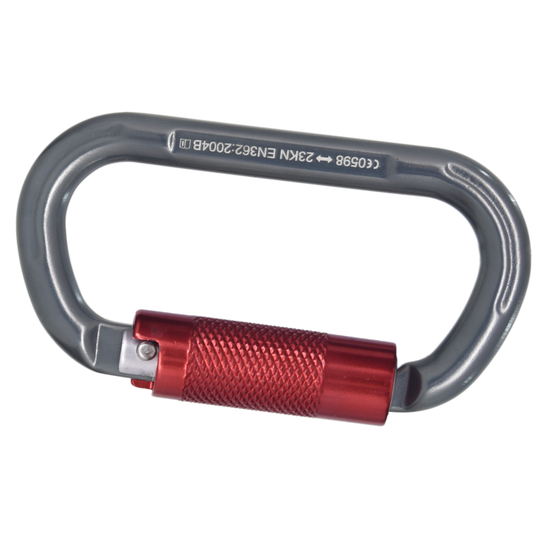 Aluminum Double Action Bulb Type Karabiner