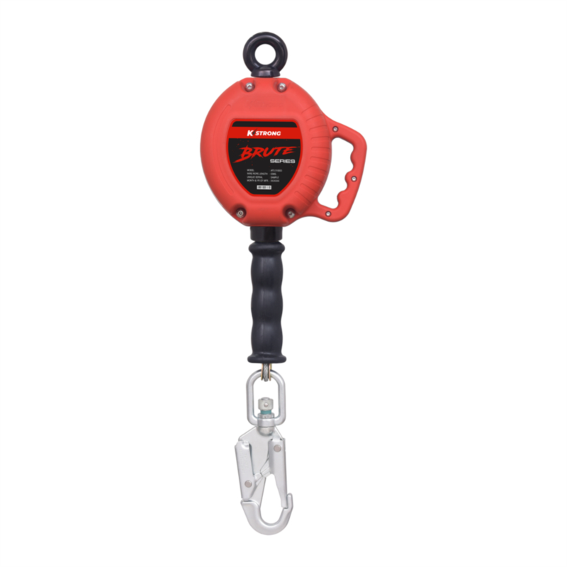 Brute SRL Block (Wire Rope) 6 Meter with Steel Snap Hook